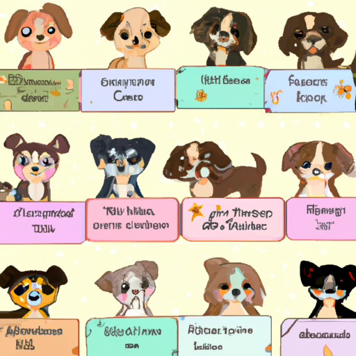 Nombres lindos para perros niña