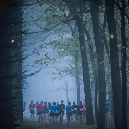 Jeux de course de brouillard