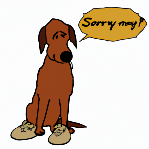 How Do Dogs Say Sorry?