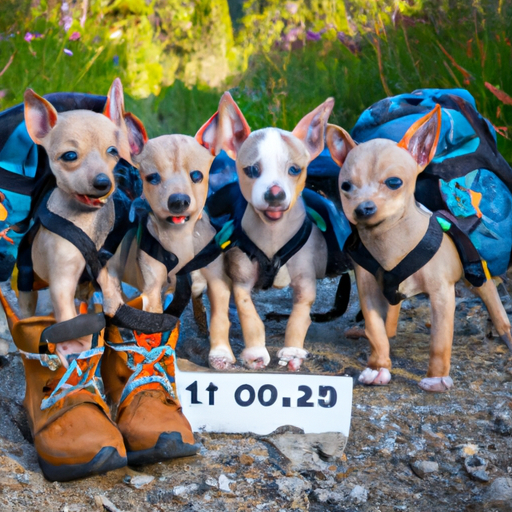 ¿Qué tan lejos pueden caminar los cachorros?