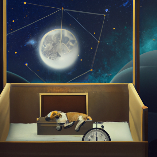 How long should a dog sleep in a crate at night?