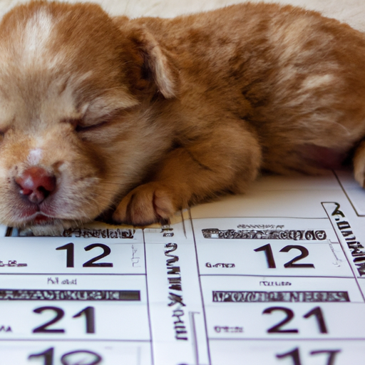 Combien de temps jusqu’à ce que les chiots ouvrent les yeux