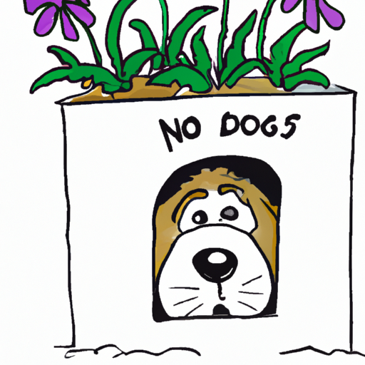 How To Keep Dogs Out Of Planters