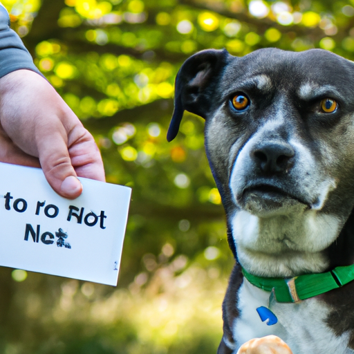 Comment punir l’agression alimentaire chez les chiens