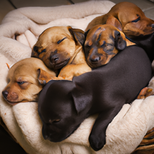 Chiots qui dorment : un guide complet