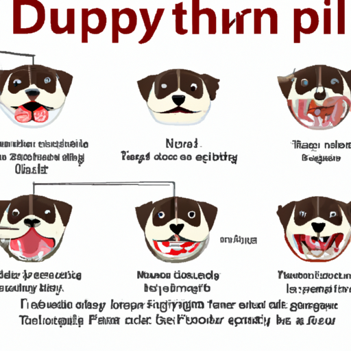 Imágenes de etapas de dientes de cachorro