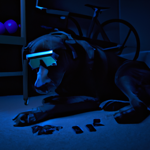 What Do Dogs See in the Dark?