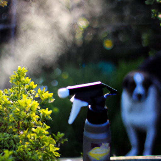 What to Spray on Plants to Keep Dogs Away