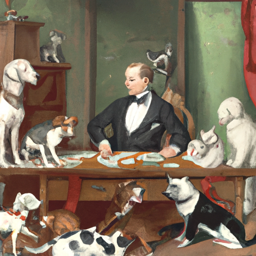 Who is the Artist Behind the Famous Painting of “Dogs Playing Poker”?