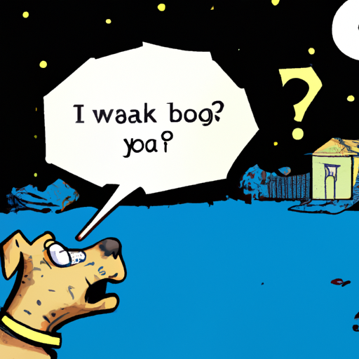 Why Do Dogs Bark at Night at Nothing?