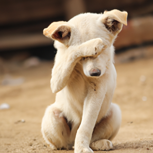 Why Do Dogs Cover Their Face with Their Paws?