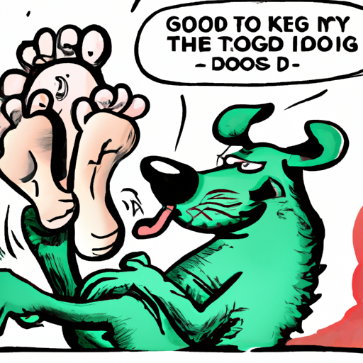 Why Do Dogs Lick Stinky Feet?