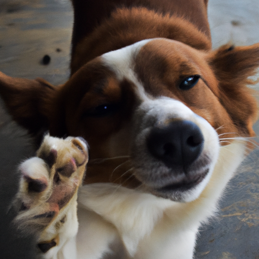 Why Do Dogs Rub Their Face with Their Paws?