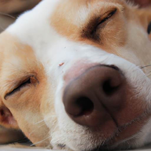 ¿Los ojos de los perros se ponen en blanco cuando duermen?