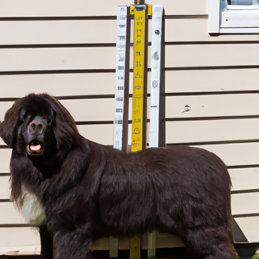 Quelle est la taille des chiens de Terre-Neuve ?