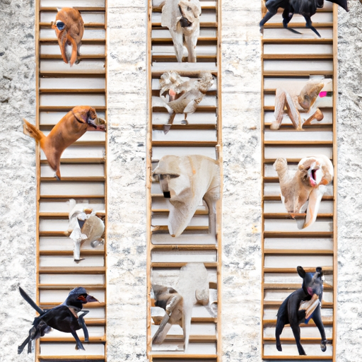 Come cani diversi scendono le scale: una guida completa