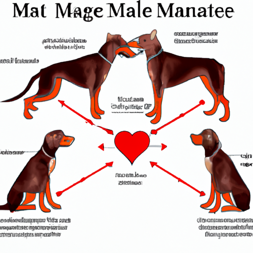 how do dogs mate diagram