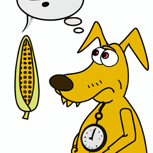 How Long Can a Corn Cob Stay in a Dog’s Stomach?