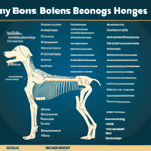 how many bones are in a dogs body