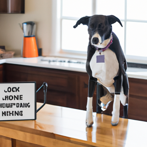 How to Keep Dogs from Jumping on Counters