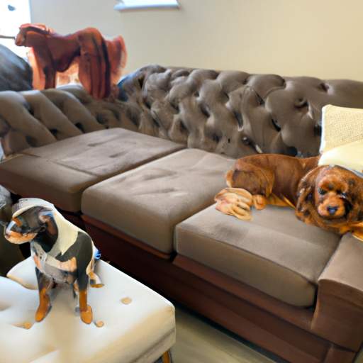 what couch material is best for dogs One Top Dog