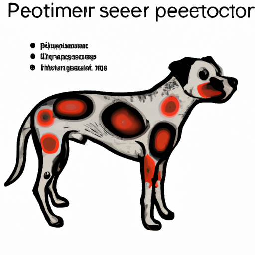 À quoi ressemblent les points chauds sur les chiens ?