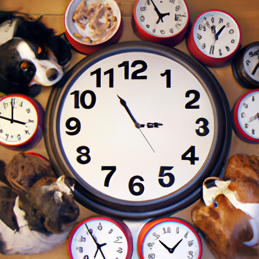 what time should dogs eat