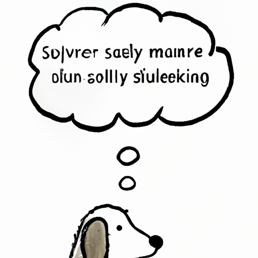 when dogs go deaf, do they think everyone stopped talking to them