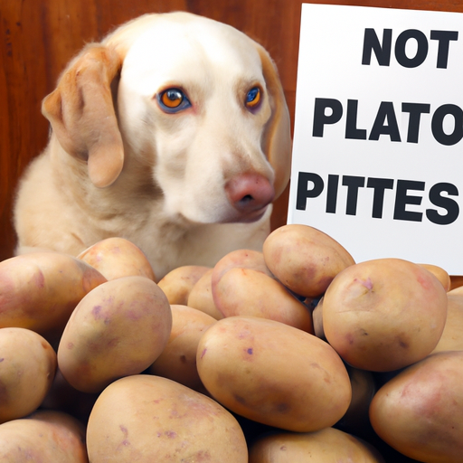 El peligro oculto de las patatas crudas para los perros