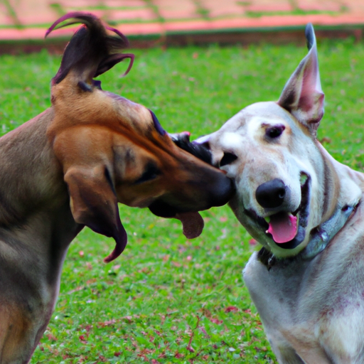 Perché i cani mordicchiano altri cani?