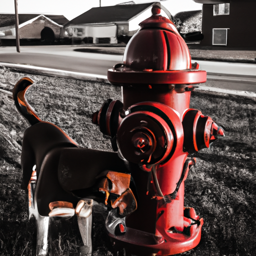 why do dogs pee on fire hydrants