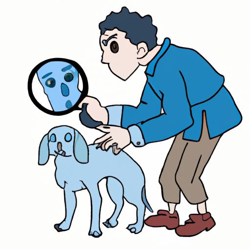 ¿Por qué la piel de mi perro es azul?